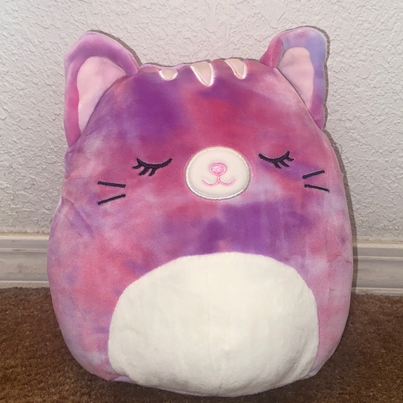 Kelly Toys Other Nwt 8 Caeli Tie Dye Cat Squishmallow